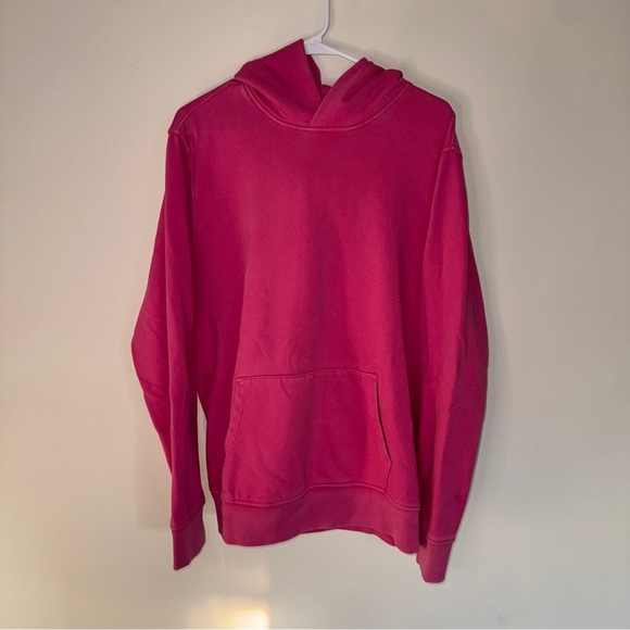 GAP Pink Hoodie Sweatshirt Large - Picture 1 of 3